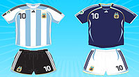 Tenue Argentinië