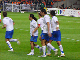 Nederland - Italië 1-3, Amsterdam ArenA, 12 november 2005 Nederland - Italië 1-3, Amsterdam ArenA, 12 november 2005