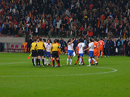 Nederland - Italië 1-3, Amsterdam ArenA, 12 november 2005