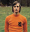 De meest beroemde ex-international, Johan Cruijff