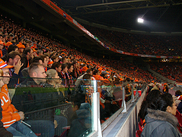 Nederland - Italië 1-3, Amsterdam ArenA, 12 november 2005